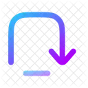 Step Over Icon