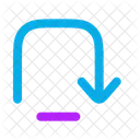 Step Over Icon