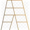 Stepladder Step Stool Folding Ladder Icon