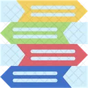 Steps Business And Finance Analytics Icon