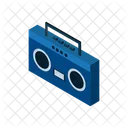 Stereo Music Audio Icon