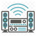 Stereo Loudspeaker Speaker Icon