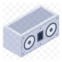 스테레오 사운드 시스템 스테레오 스피커 아이콘
