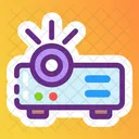 Stereohead Projector Stereopticon Slide Projector Icon