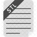Stereolithography File File File Type Icon