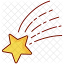 Sterne Schiessen Astronomie Symbol
