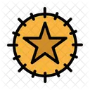 Stern Bewertung Favorit Symbol
