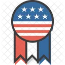 Stern Abzeichen Patriotismus Symbol