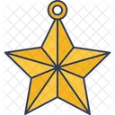 Stern Hangend Ornament Icon