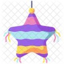 Stern Dekoration Pinata Symbol