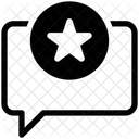 Sternkompliment Bewertung Feedback Symbol