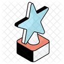 Stern Trophae Auszeichnung Belohnung Symbol