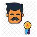 Star Papa Vatertag Star Symbol