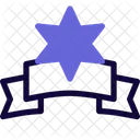 David Star Etikett Symbol