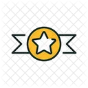 Sternband Band Abzeichen Symbol