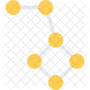 Konstellation Weltraum Wissenschaft Symbol