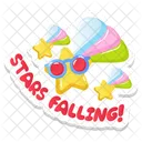 Sterne fallen  Symbol