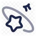 Sternring Ring Abstrakte Form Abstrakte Komposition Icon