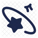 Sternring Ring Abstrakte Form Abstrakte Komposition Icon