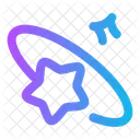 Sternring Ring Abstrakte Form Abstrakte Komposition Icon