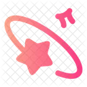 Sternring Ring Abstrakte Form Abstrakte Komposition Icon