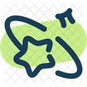 Sternring Ring Abstrakte Form Abstrakte Komposition Icon