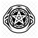 Sternring Mystisch Freimaurerisch Icon