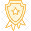 Stern Schild Schutz Icon