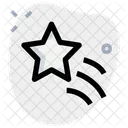 Fallender Stern Symbol