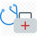 Stethescope First Aid Box First Aid Kit Icon