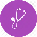 Stethoscope Checkup Medicine Icon