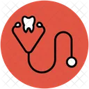 Stethoscope With Dental Icon