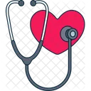 Stethoscope Medical Diagnosis Icon