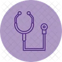 Stethoscope Plastic Surgery Medical Device Icon