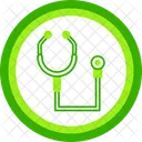 Stethoscope Plastic Surgery Medical Device Icon