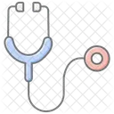 Stethoscope Awesome Lineal Color Icon 아이콘