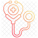 Symbole du stéthoscope  Icône