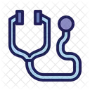 Stethoskop Herzmonitor Medizinisches Instrument Icon