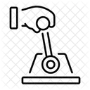 Steuerhebel  Symbol