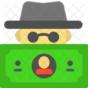 Finanzamt Inkognito Inspektor Symbol