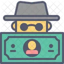 Finanzamt Inkognito Inspektor Symbol