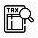 Steuerprufung Wirtschaftsprufung Buchhaltung Symbol