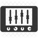 Steuerung Equalizer Ton Symbol