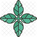 Stevia Leaf Sweet Icon