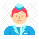 Stewardess Icon