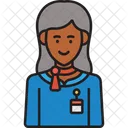 Stewardess  Icon
