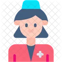 Stewardess Hostess Flight Attendant Icon