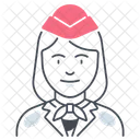 Stewardess  Icon