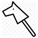 Stick Horse Toy Kids Toy Icon