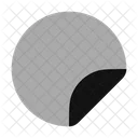 Sticker Circle Icon
